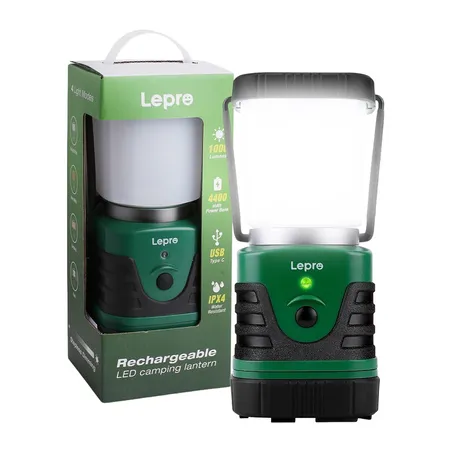 LEPRO 3300008 Camping Lamp, 1000 lm, 3600 mAh